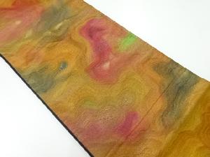 リサイクル　抽象模様織り出し袋帯